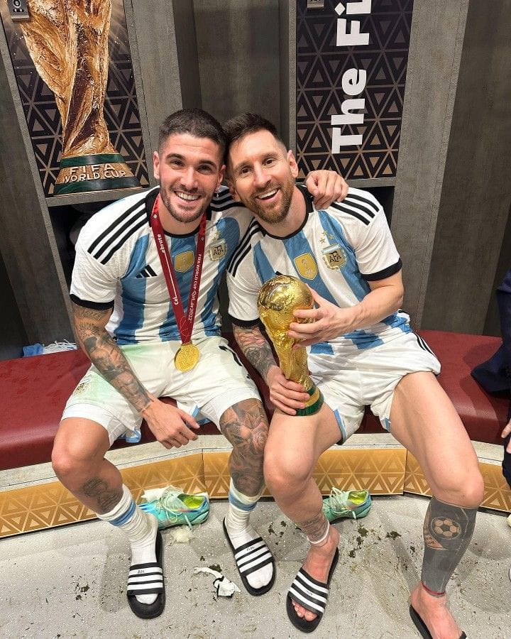 Rodrigo de paul and messi.