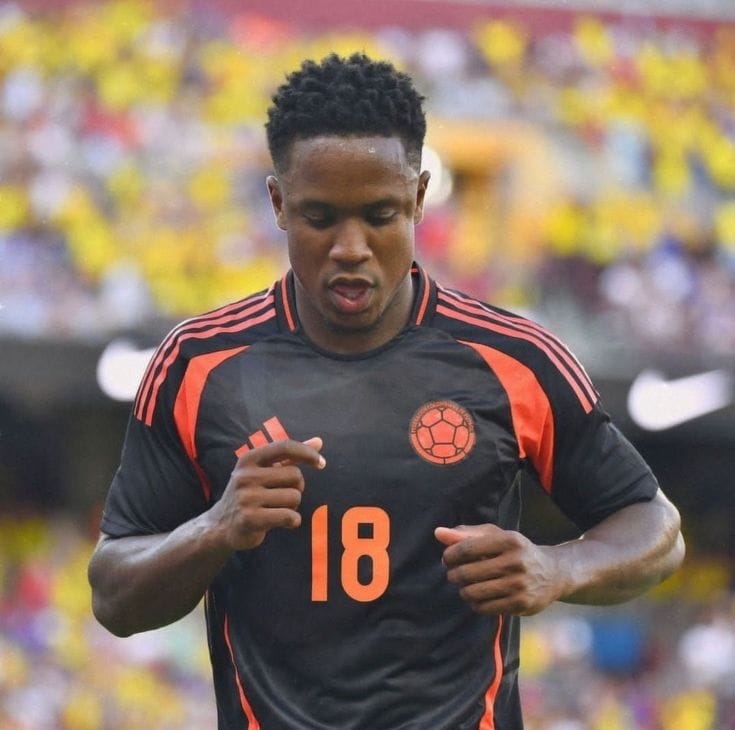 Luis Sinisterra(1) Colombian winger Luis Sinisterra playing for Bournemouth before Cruzeiro loan move