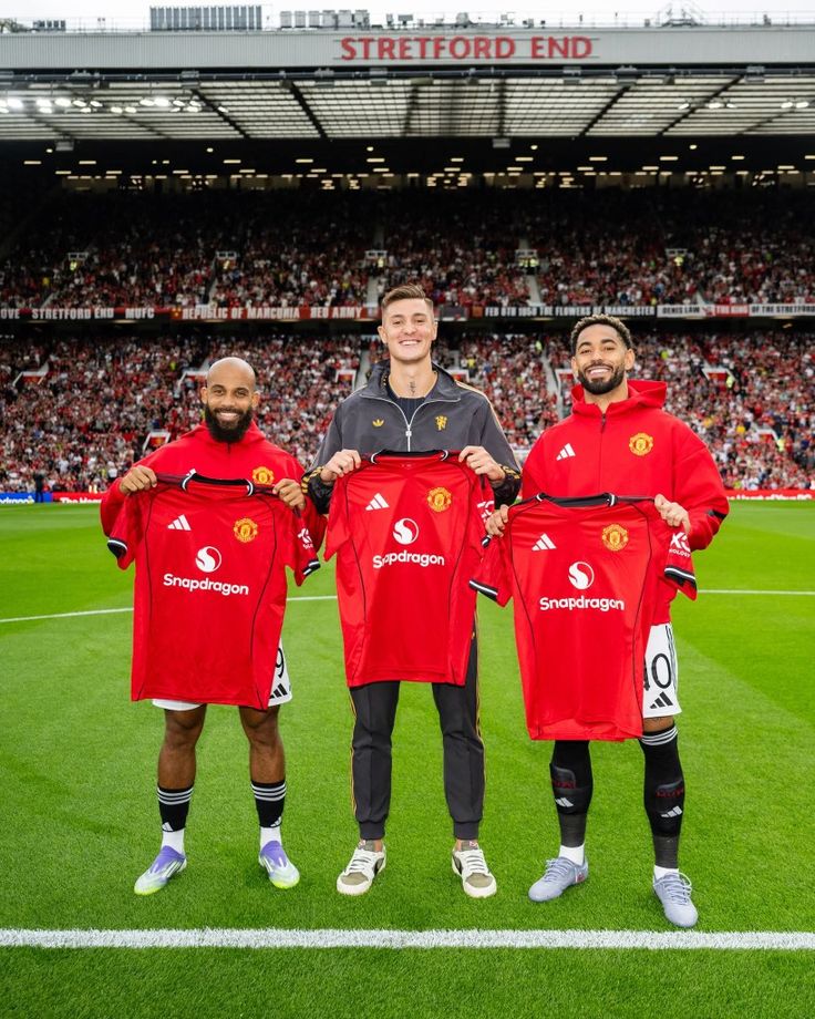 Manchester United new signings unveiled ahead of the 197th Manchester Derby