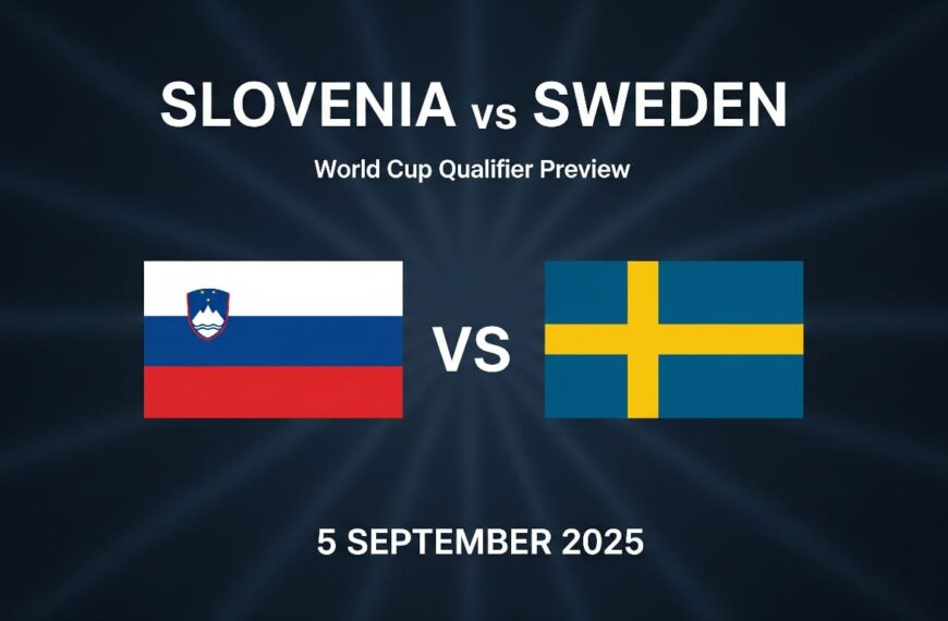 Slovenia vs Sweden World Cup 2026 qualifier preview at Stožice Stadium