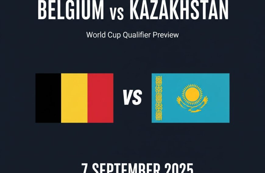 Belgium vs Kazakhstan World Cup Qualifier – Prediction | Preview | Odds | Lineups | H2H